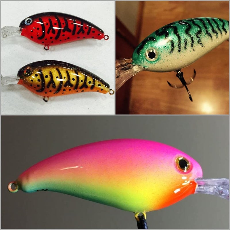 wLure 10 Blank Unpainted Minnow Crankbait Topwater Lipless Jerkbait Fishing Lures (UPC255P10) - Image 5